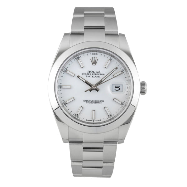 Rolex Datejust acero automático reloj para caballeros 126300  [2601958]