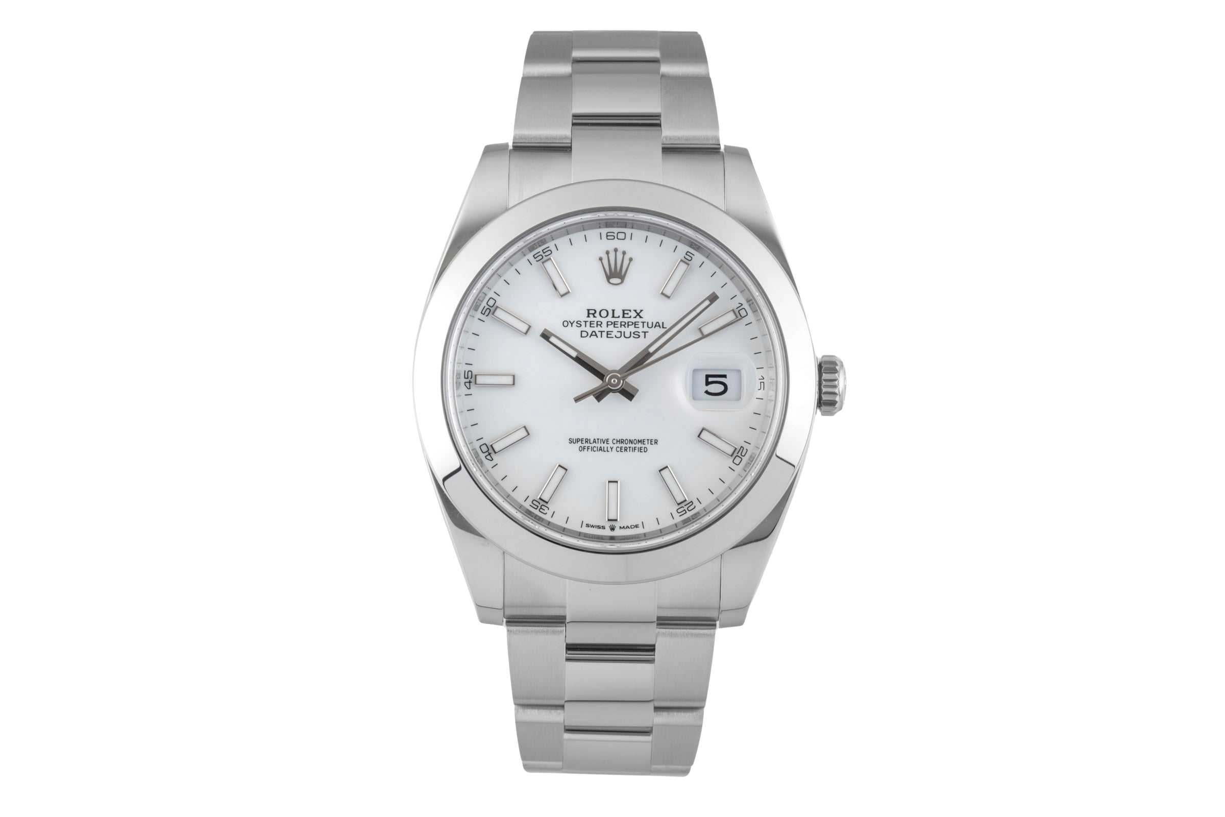 Rolex Datejust acero automático reloj para caballeros 126300  [2601958]