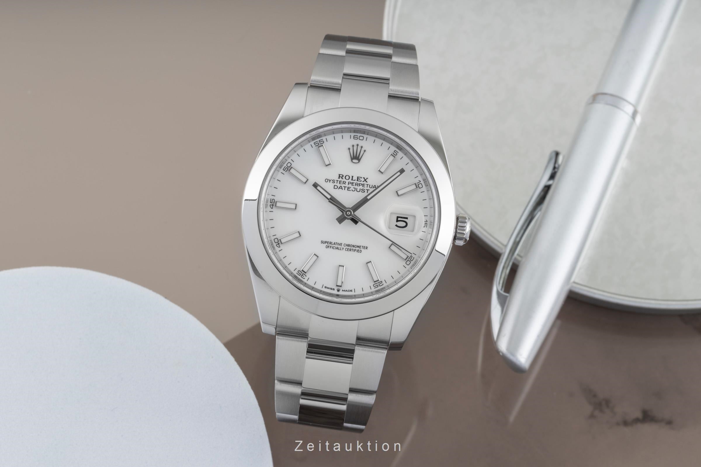 Rolex Datejust acero automático reloj para caballeros 126300  [2601958]