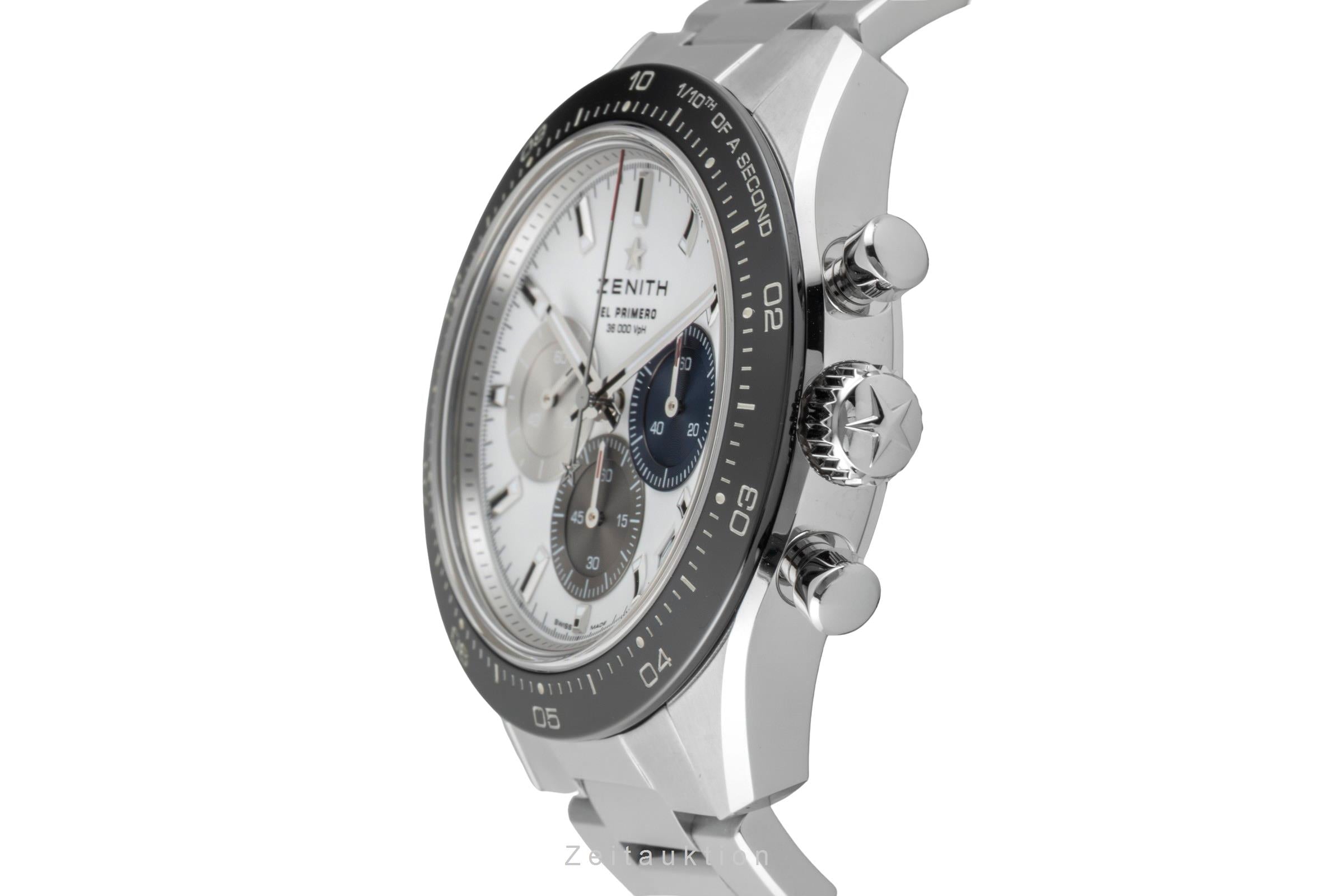 Zenith Chronomaster chronograph steel automatic Kal. 3600 Ref