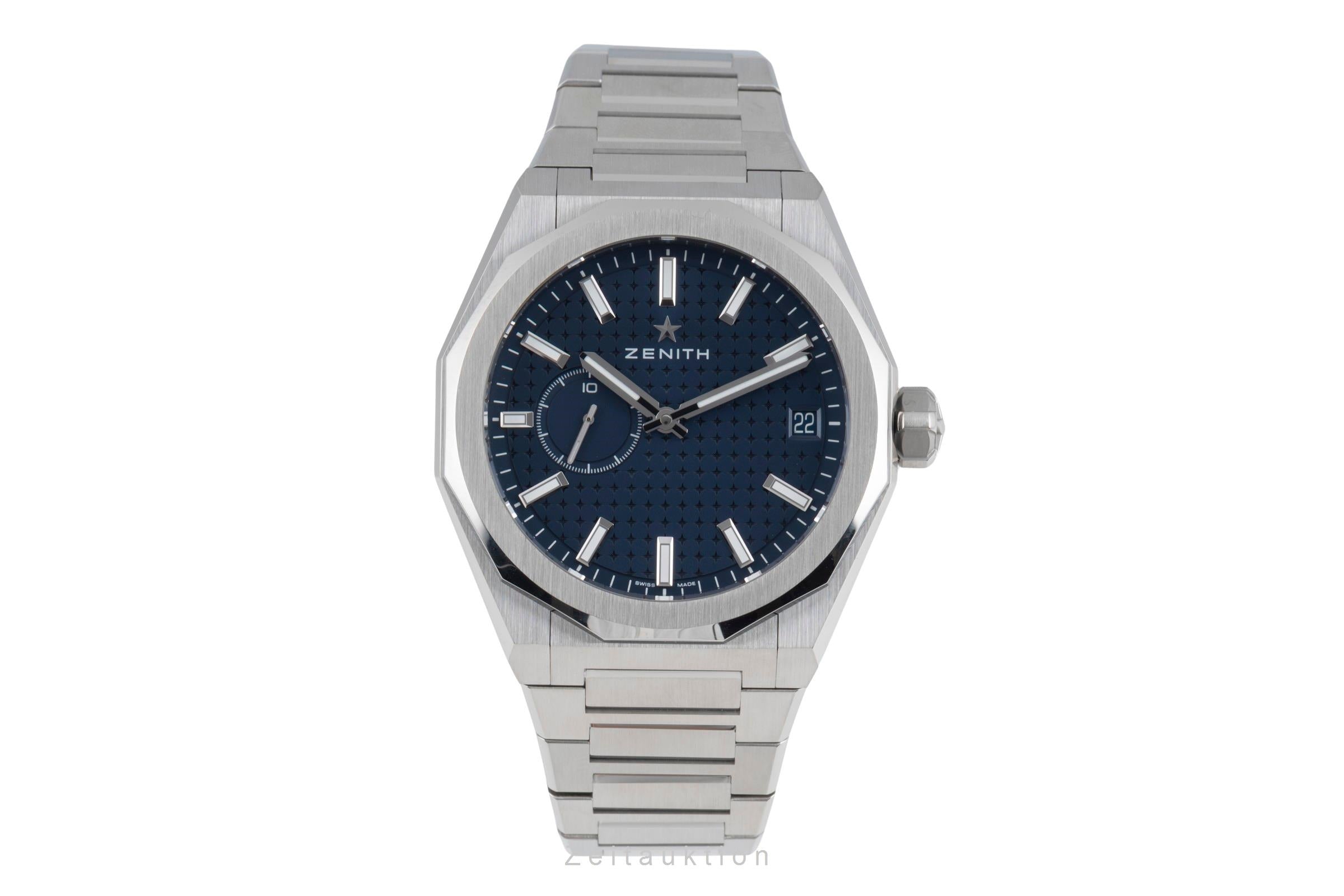 Zenith Defy Skyline Stahl Automatik Herrenuhr Ref. 03.9300.3620/51.I001 B&P 2022 [2601962]