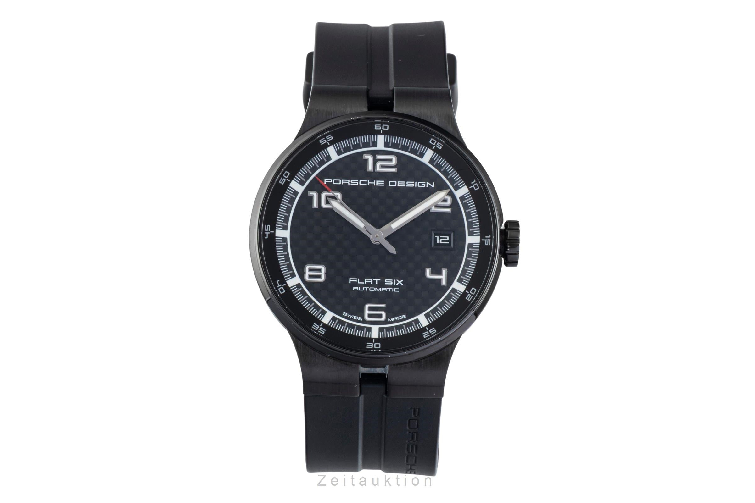 Porsche Design Flat Six acero automático reloj para caballeros 635143041254  [2601963]
