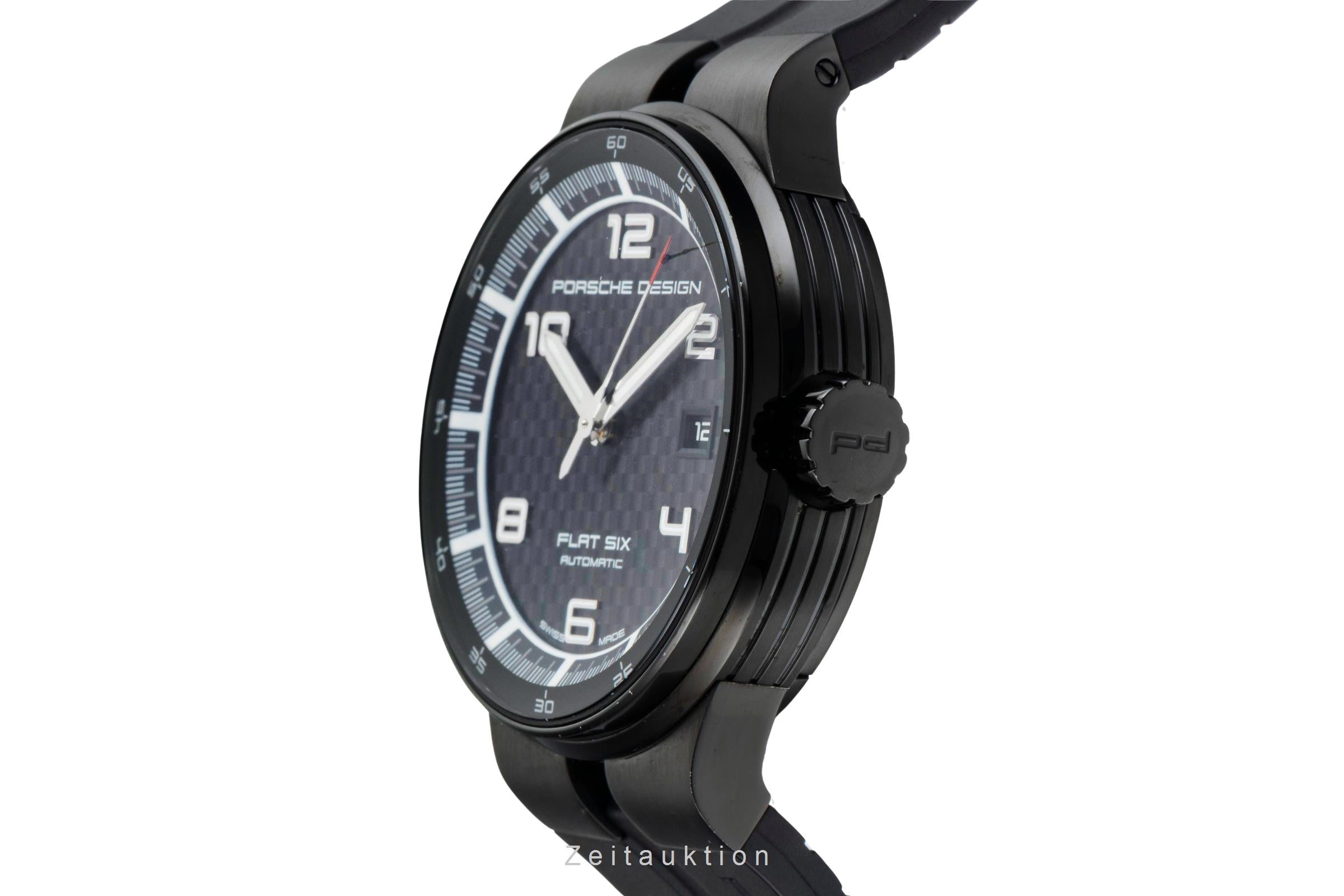 Porsche Design Flat Six acero automático reloj para caballeros 635143041254  [2601963]