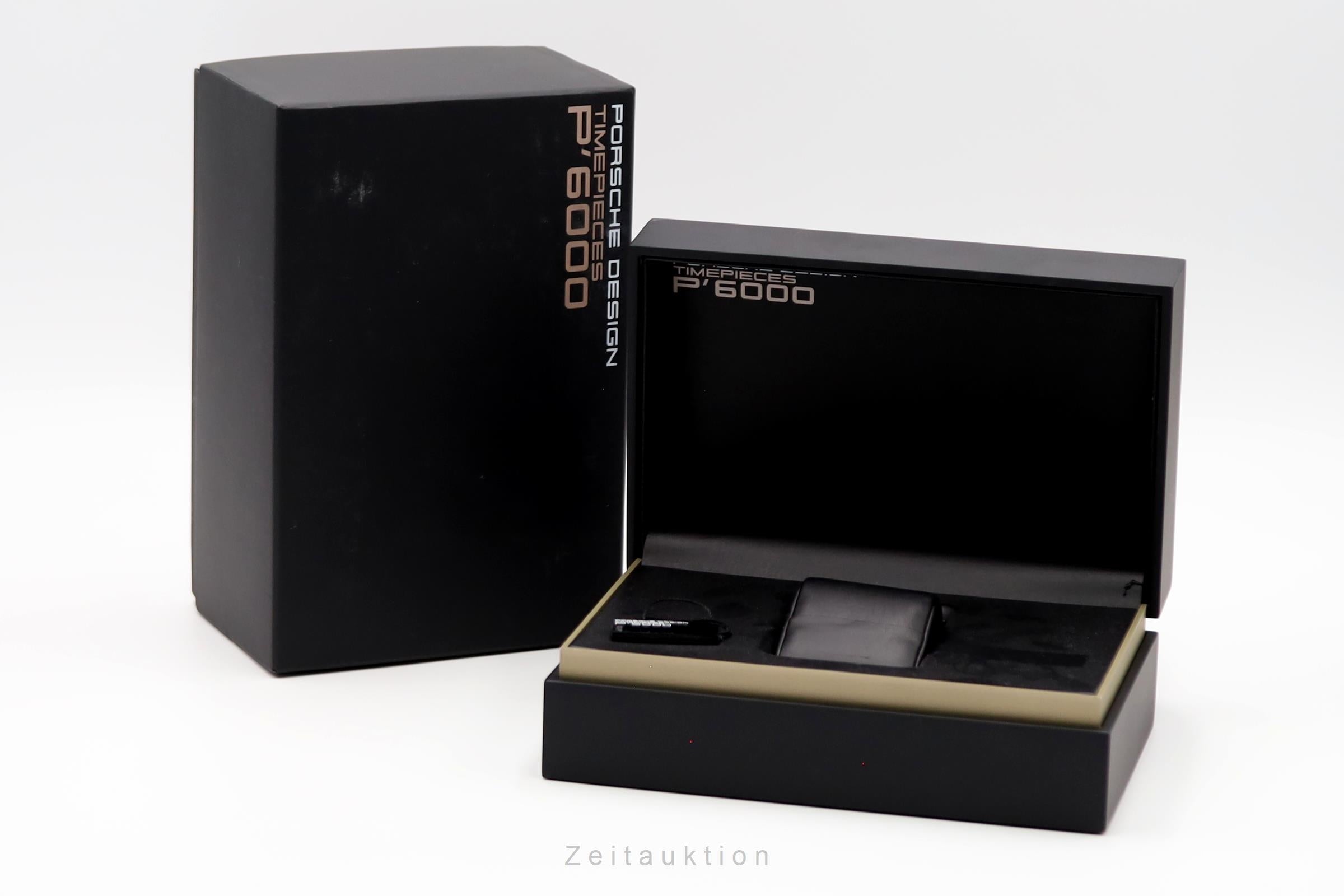 Porsche Design Flat Six acero automático reloj para caballeros 635143041254  [2601963]