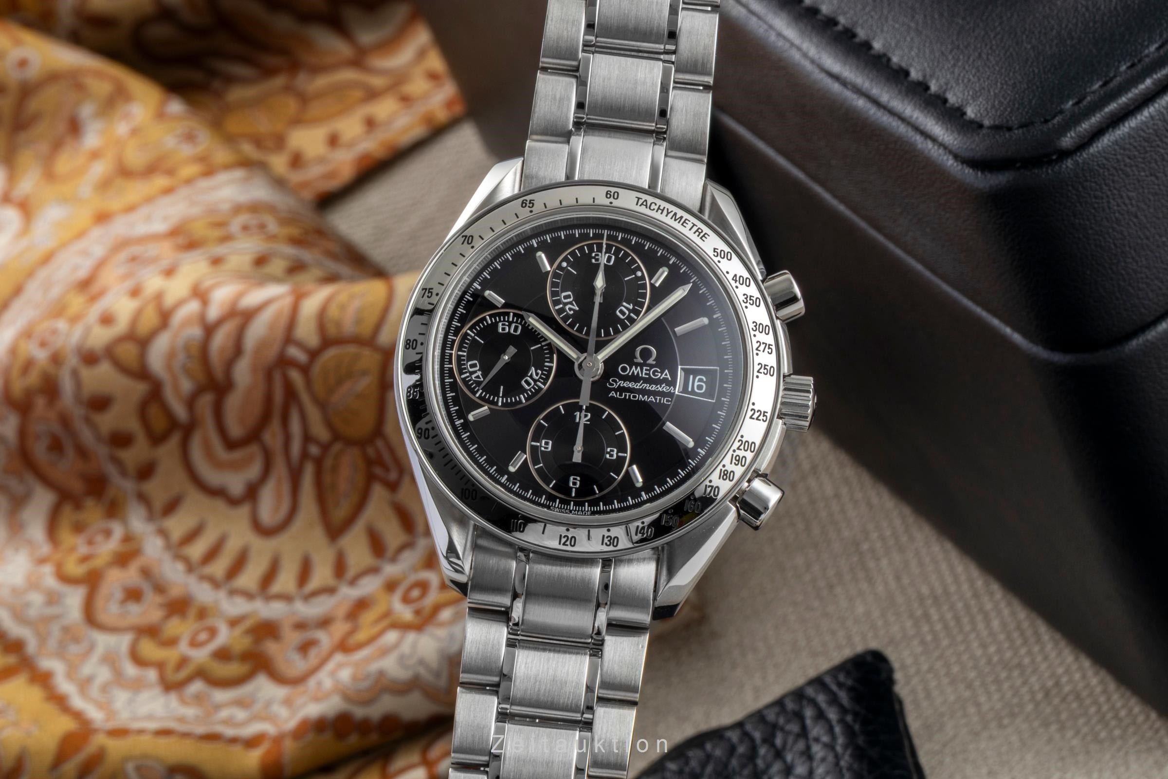Omega Speedmaster Date chronographe acier automatique montre pour hommes 3513.50.00  [2601967]
