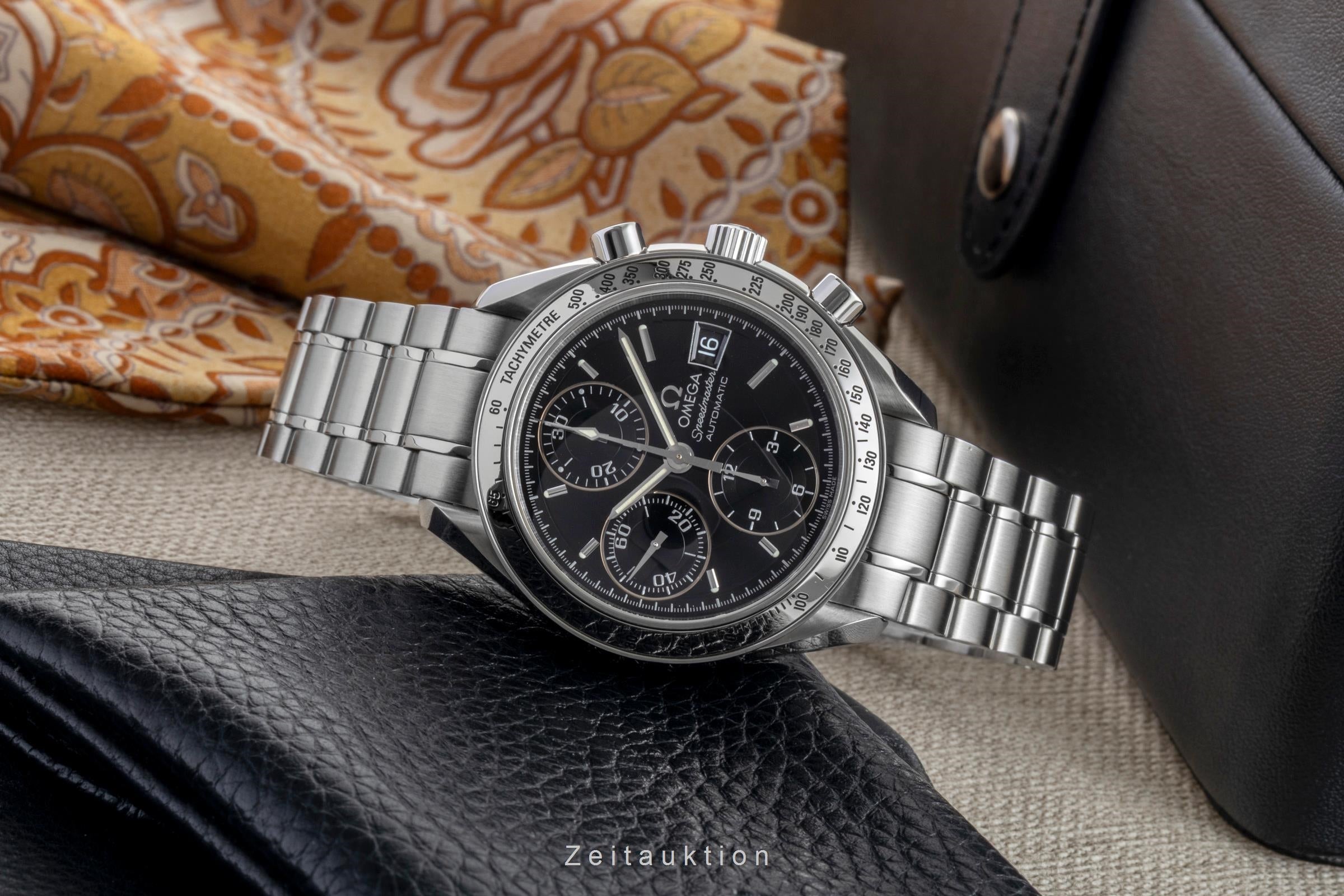 Omega Speedmaster Date chronograph steel automatic men's watch 3513.50.00  [2601967]