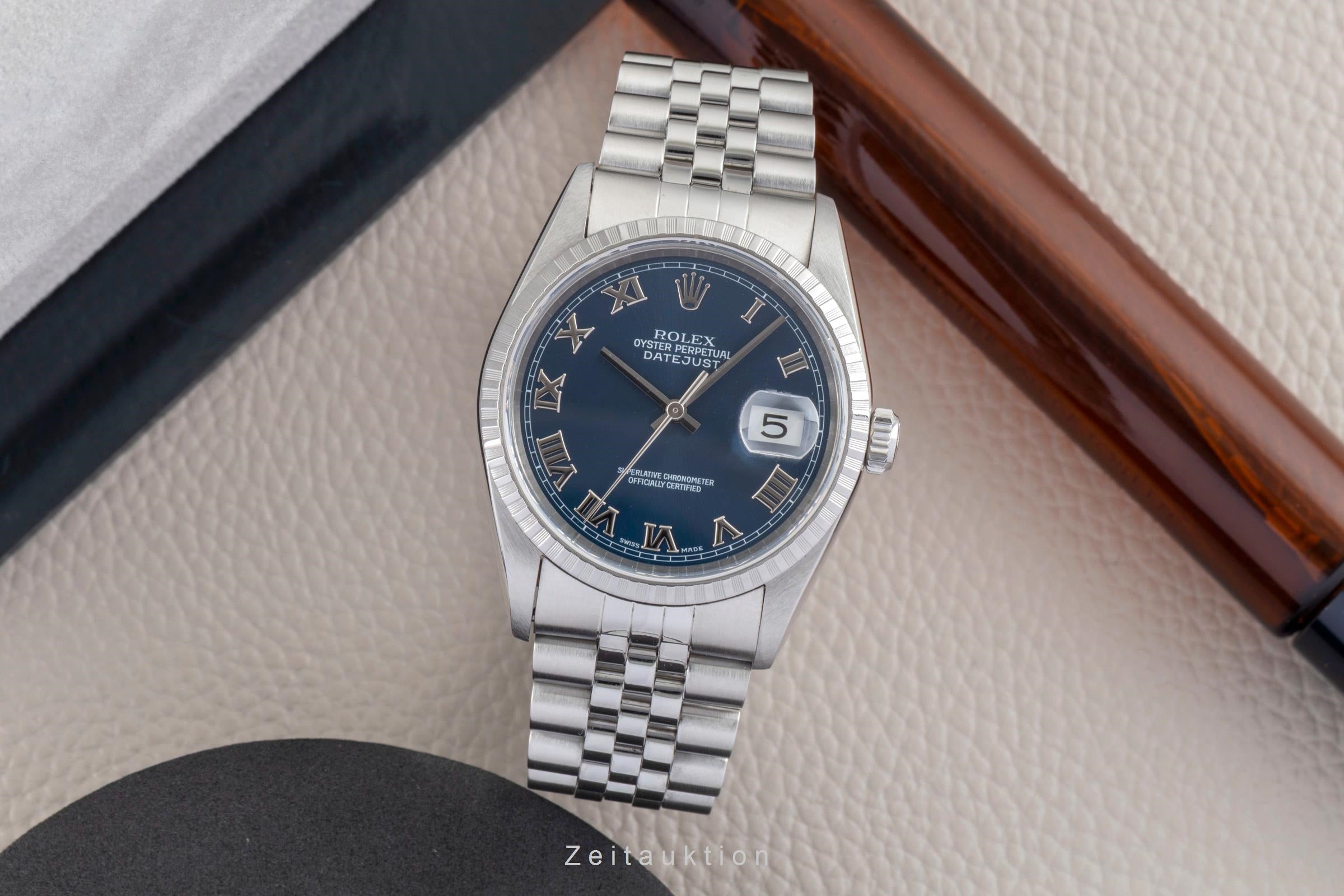 Rolex Datejust acier automatique montre pour hommes 16220  [2601968]