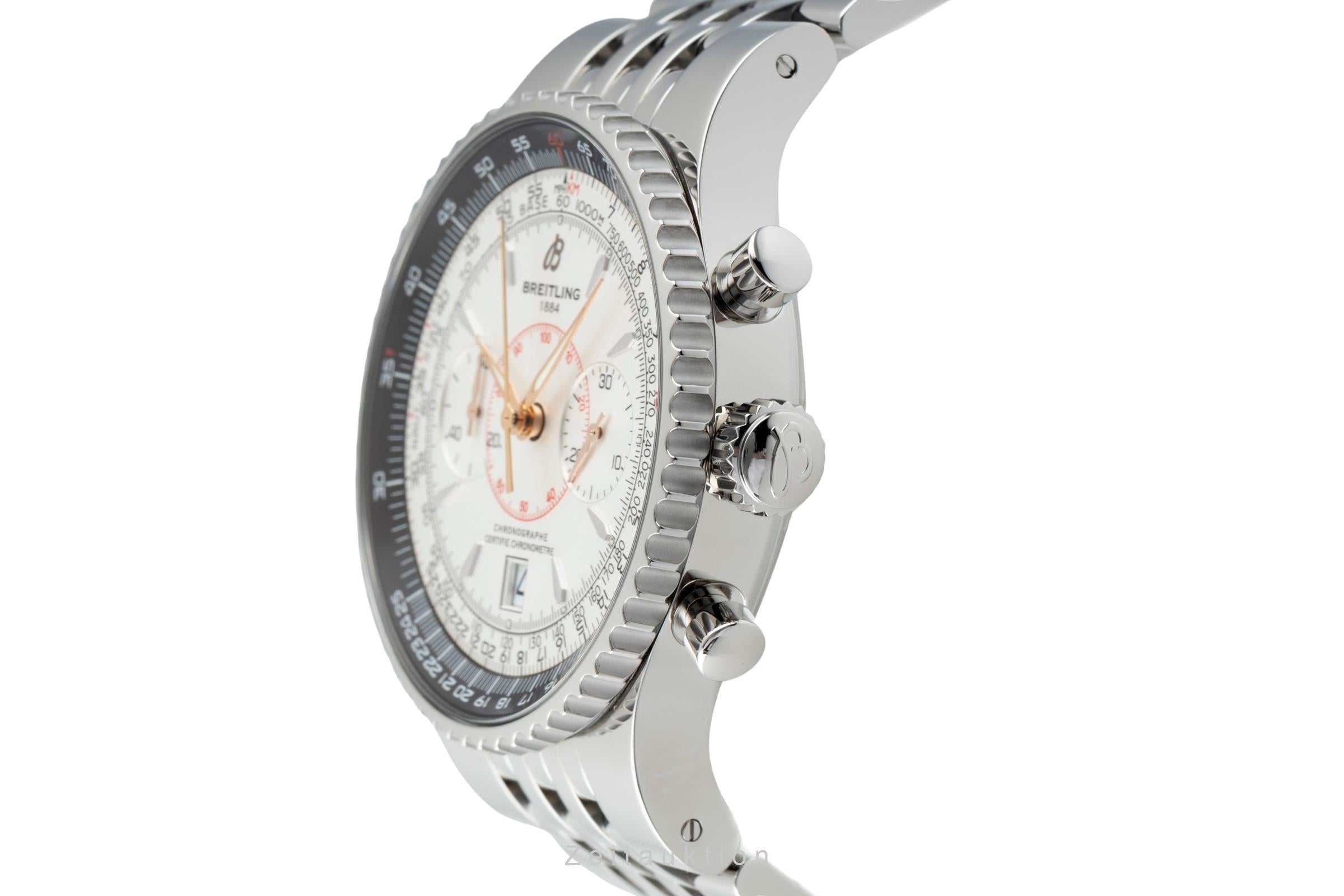 Breitling Montbrillant chronograph steel automatic Kal. B23 Ref