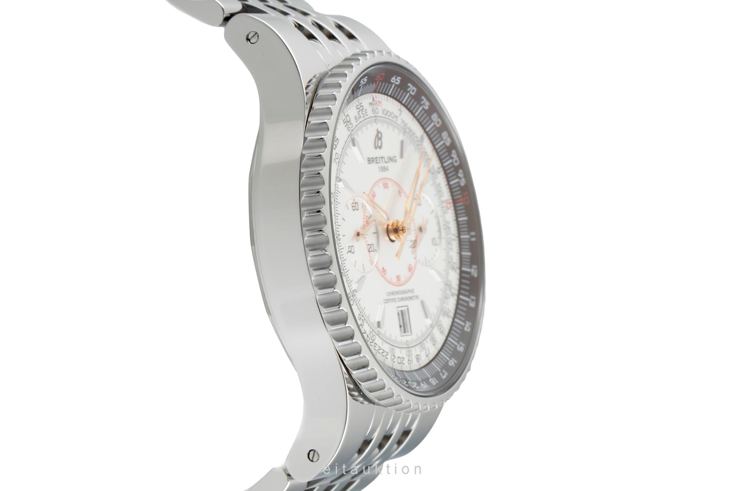 Breitling Montbrillant cronografo acciaio automatismo orologio da uomo A23340  [2601969]