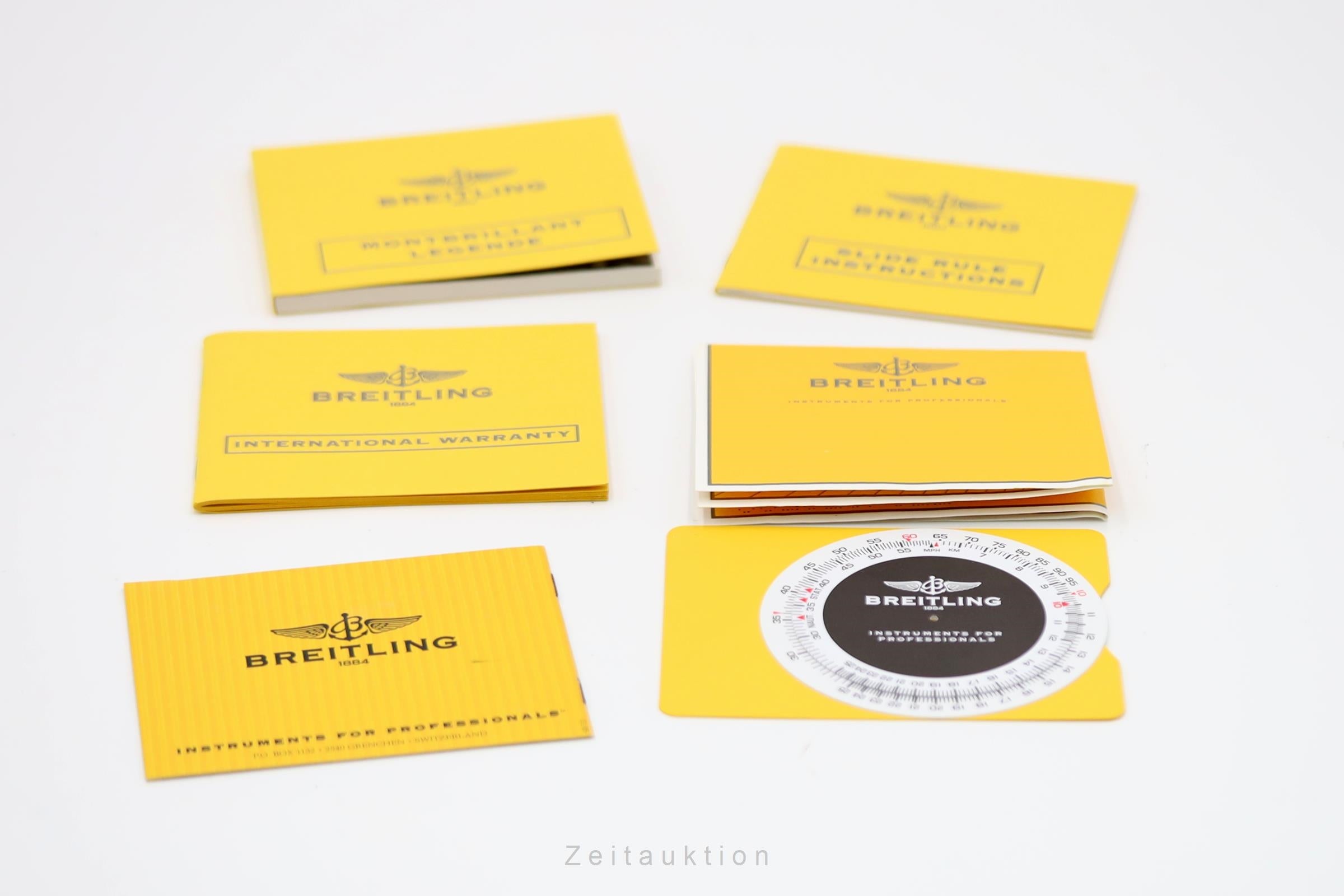 Breitling Montbrillant cronografo acciaio automatismo orologio da uomo A23340  [2601969]