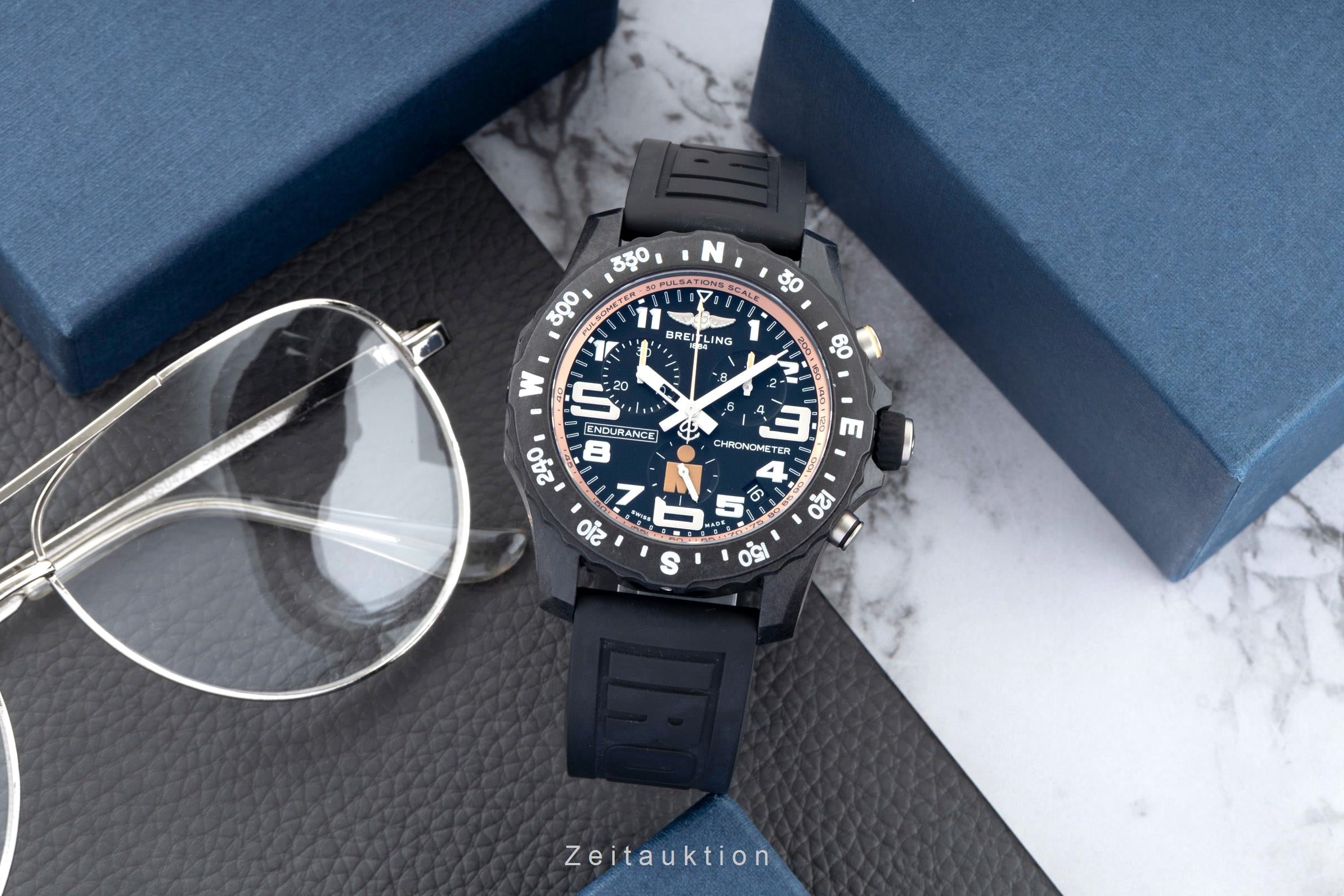 Breitling Endurance Pro cronografo breitlight quarzo orologio da uomo X823101B1B1S1  [2601970]