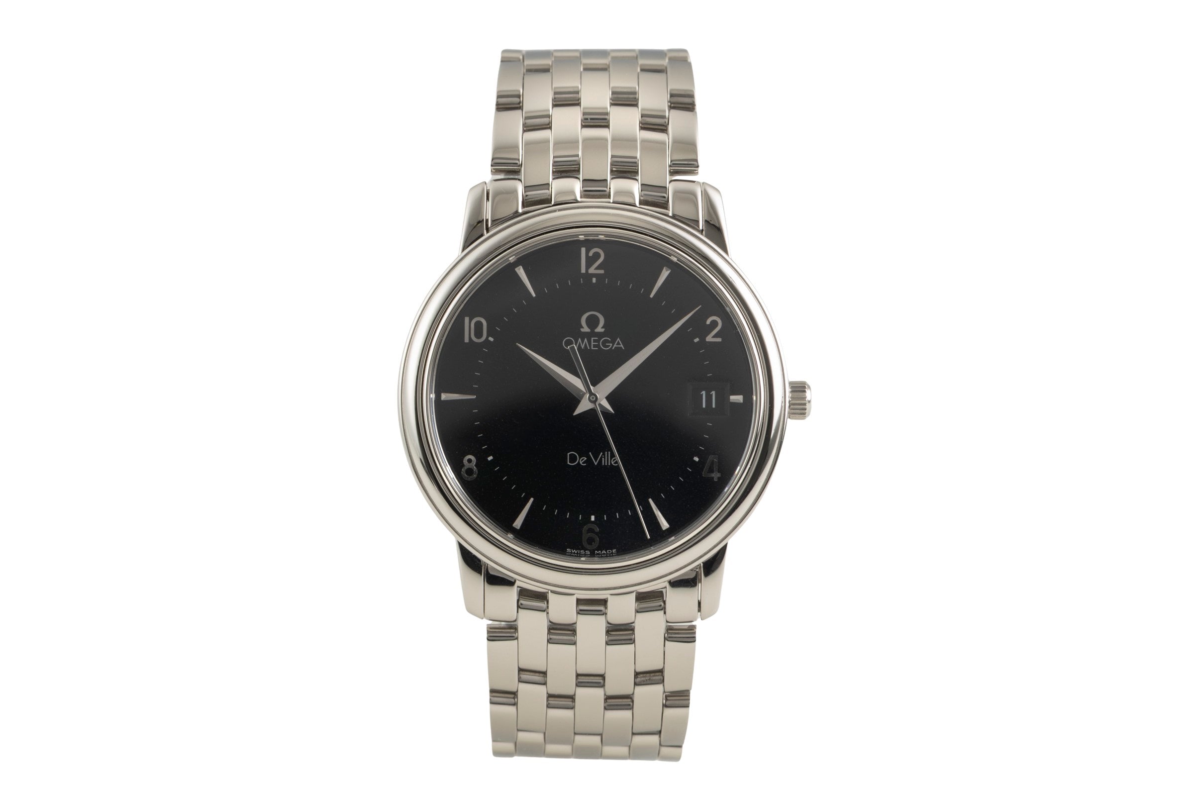 Omega De Ville steel quartz men's watch 4510.52.00  [2601971]
