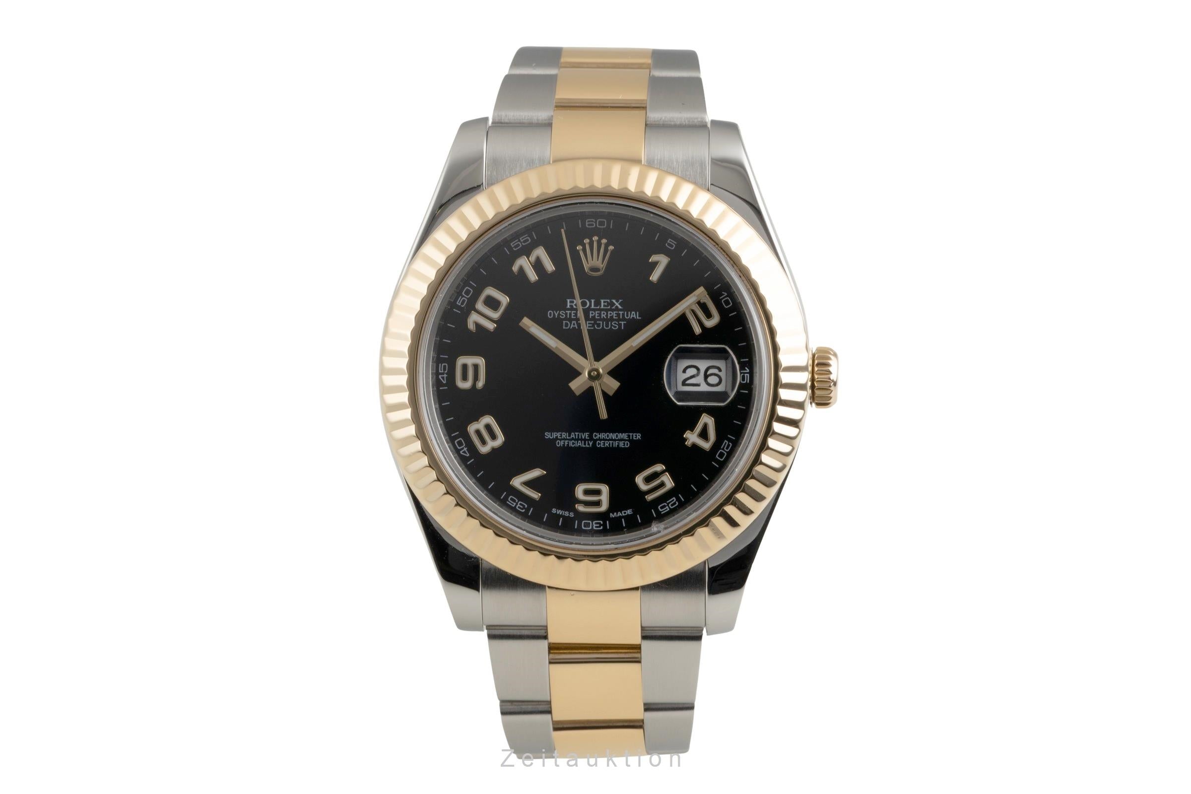 Rolex Datejust steel / gold automatic men's watch 116333  [2601972]