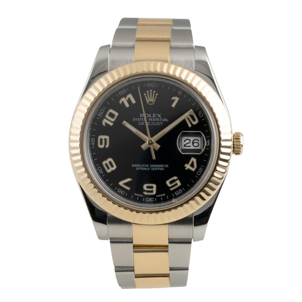 Rolex Datejust steel / gold automatic men's watch 116333  [2601972]