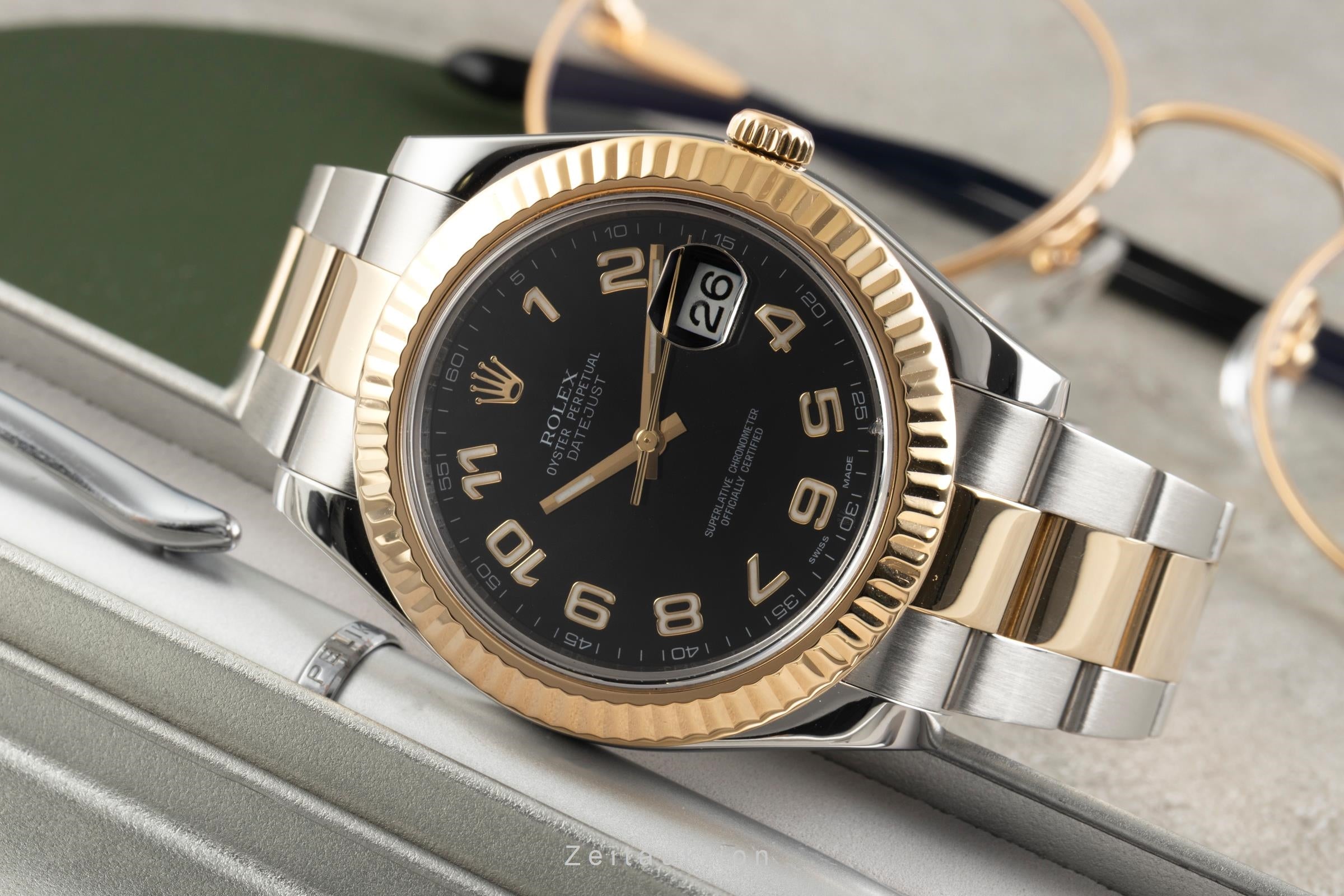 Rolex Datejust steel / gold automatic men's watch 116333  [2601972]