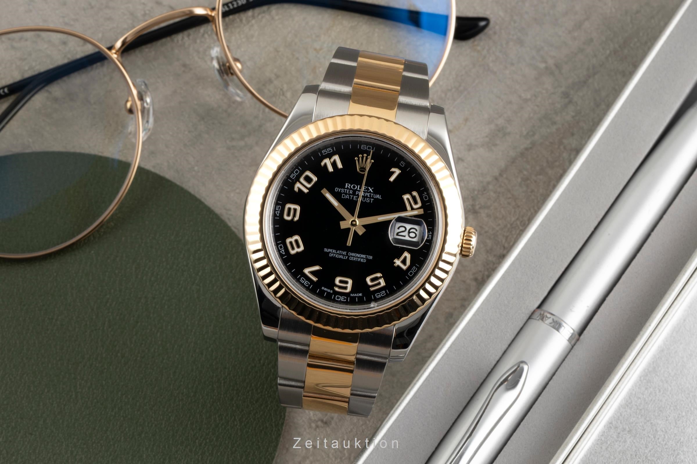 Rolex Datejust steel / gold automatic men's watch 116333  [2601972]