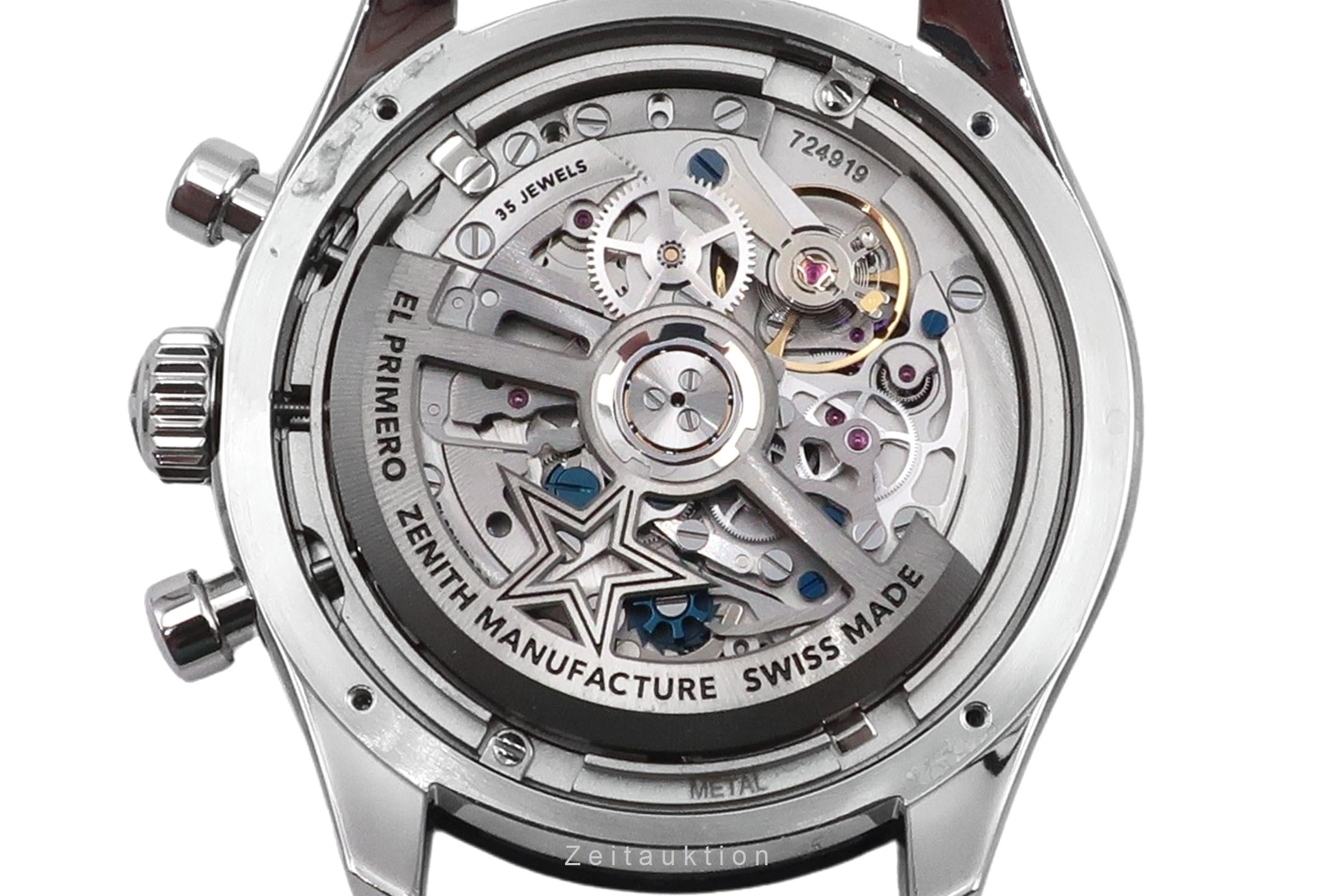 Zenith Chronomaster cronógrafo acero automático Kal. 3600 Ref