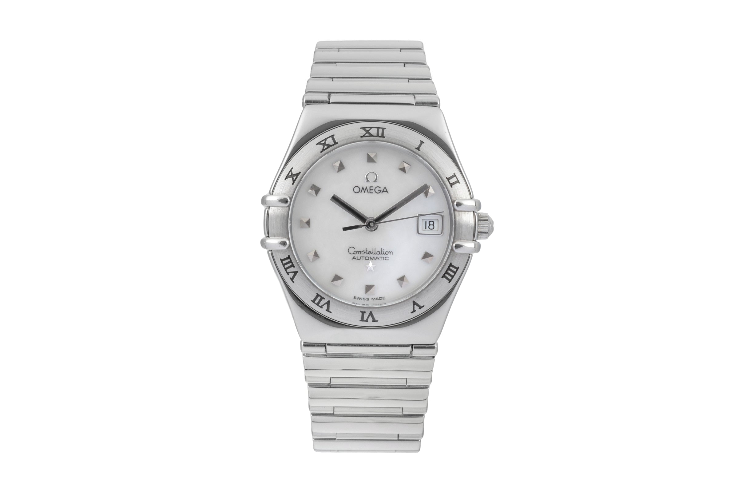 Omega Constellation Stahl Automatik MOP Dial Damenuhr Ref. 1591.71.00  [2601976]
