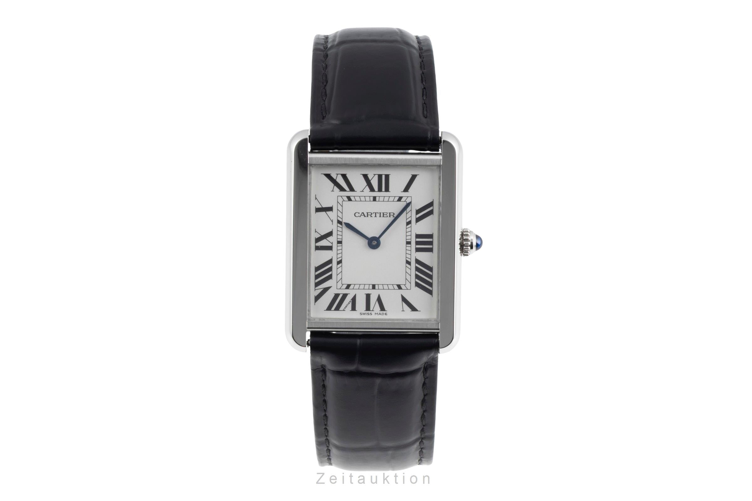 Cartier Tank acciaio quarzo orologio da uomo WSTA0028  [2601977]