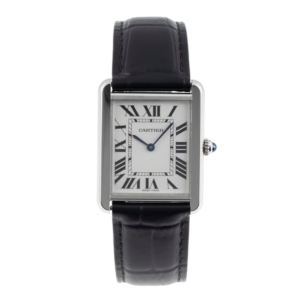 Cartier Tank acciaio quarzo orologio da uomo WSTA0028  [2601977]