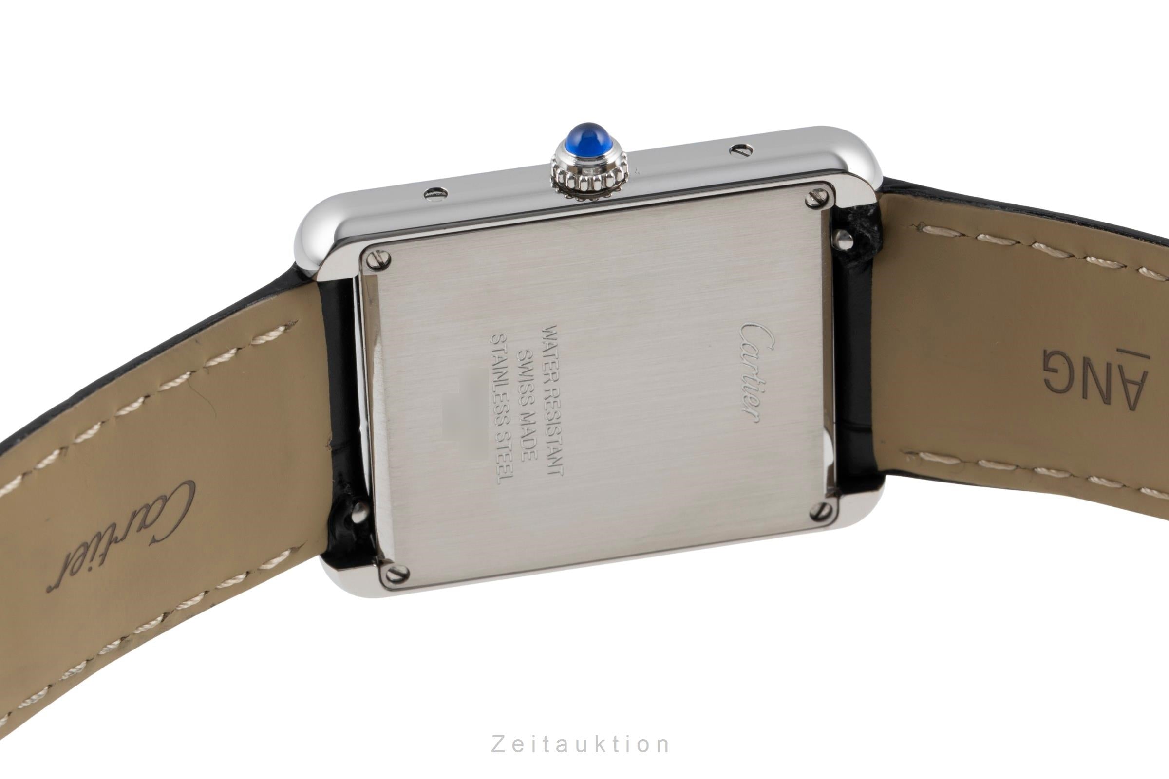 Cartier Tank acciaio quarzo orologio da uomo WSTA0028  [2601977]
