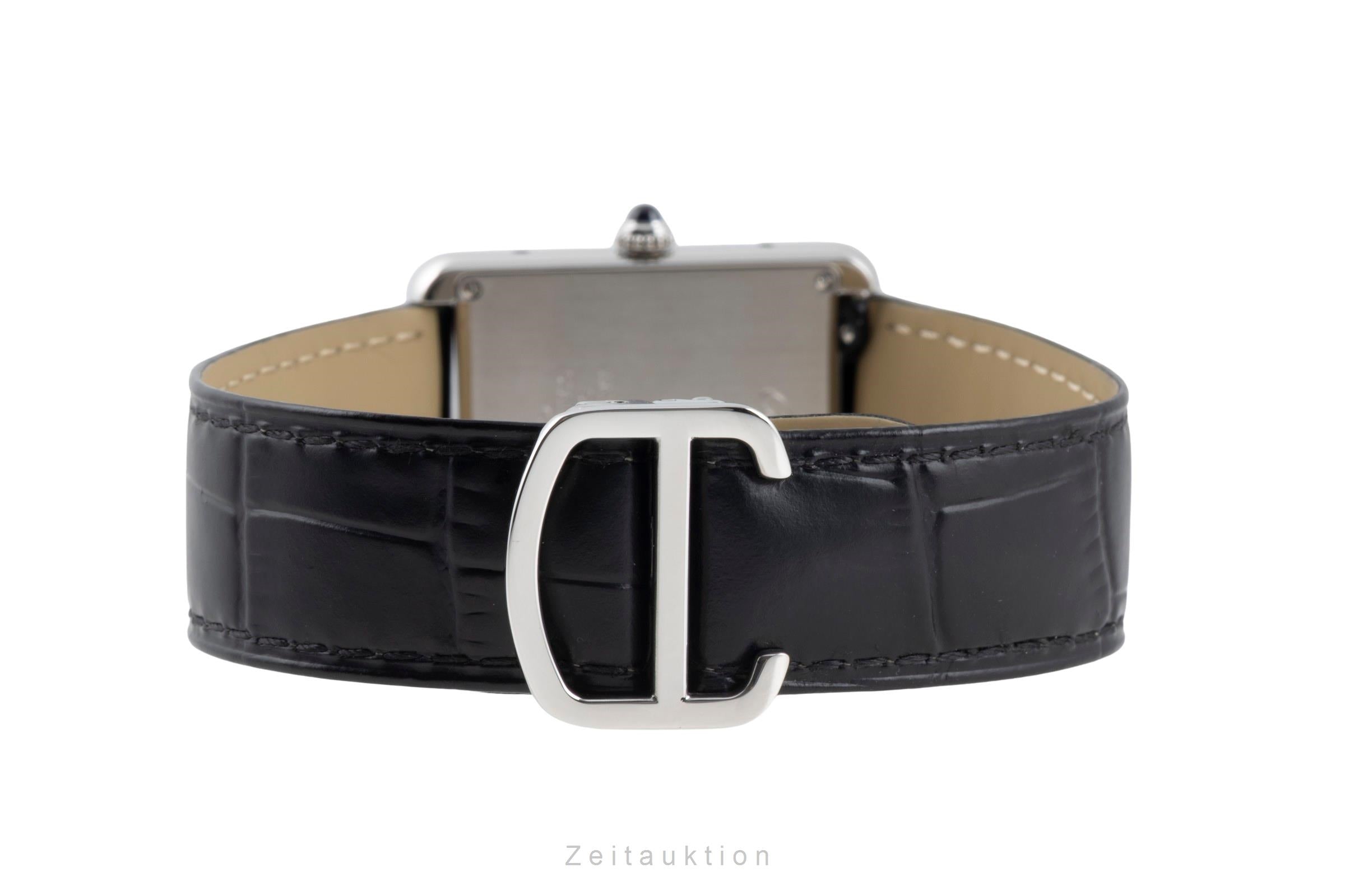 Cartier Tank acciaio quarzo orologio da uomo WSTA0028  [2601977]