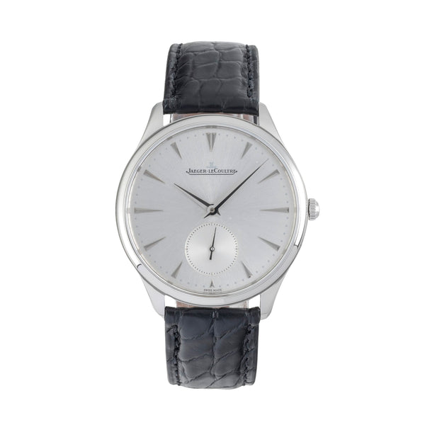 Jaeger LeCoultre Master Ultra Thin 38 acciaio automatismo orologio da uomo Q1278420  171.8.90.S  [2601979]