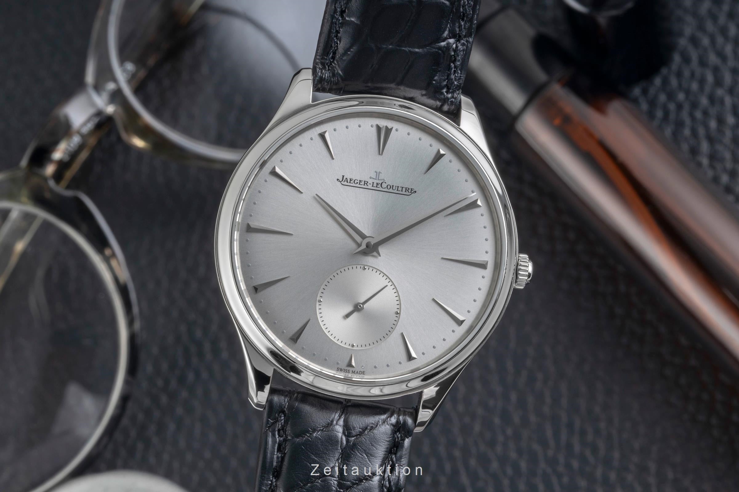 Jaeger LeCoultre Master Ultra Thin 38 acciaio automatismo orologio da uomo Q1278420  171.8.90.S  [2601979]
