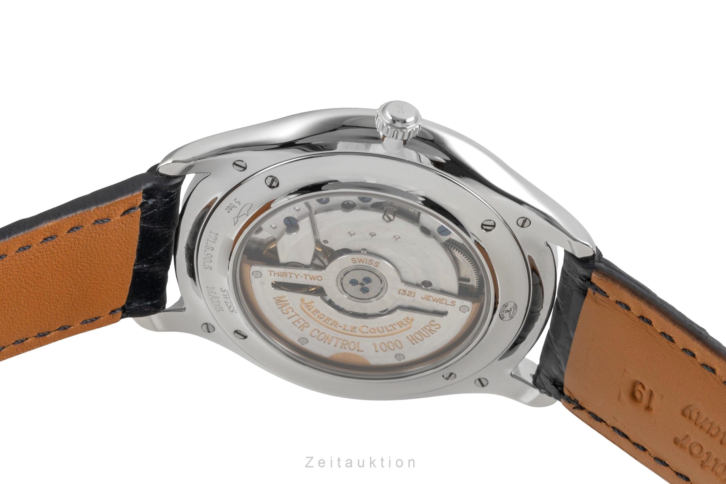 Jaeger LeCoultre Master Ultra Thin 38 acciaio automatismo orologio da uomo Q1278420  171.8.90.S  [2601979]