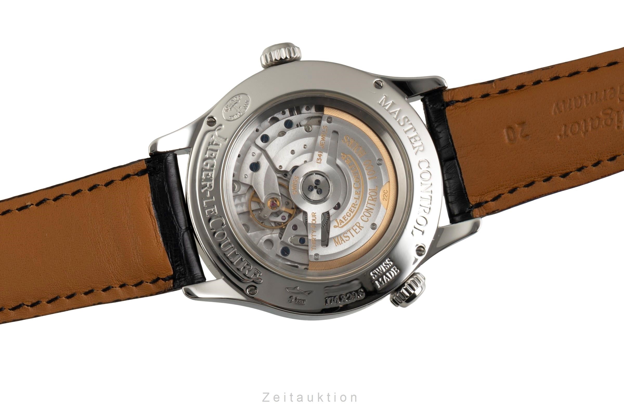 Jaeger LeCoultre Master Geographic acero automático reloj para caballeros Q1428421   176.8.29.S LP: 16200EUR  [2601980]