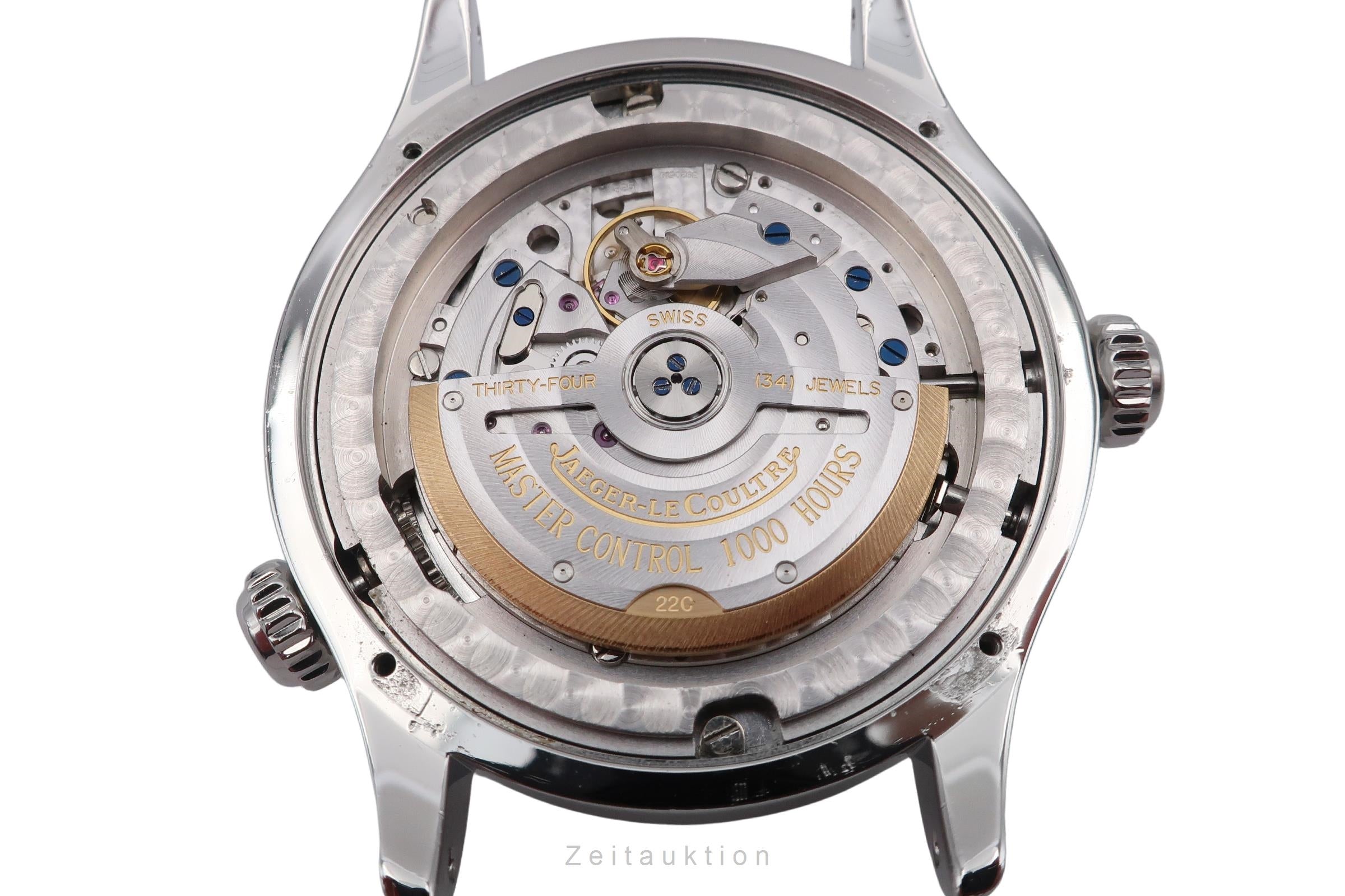 Jaeger LeCoultre Master Geographic acero automático reloj para caballeros Q1428421   176.8.29.S LP: 16200EUR  [2601980]