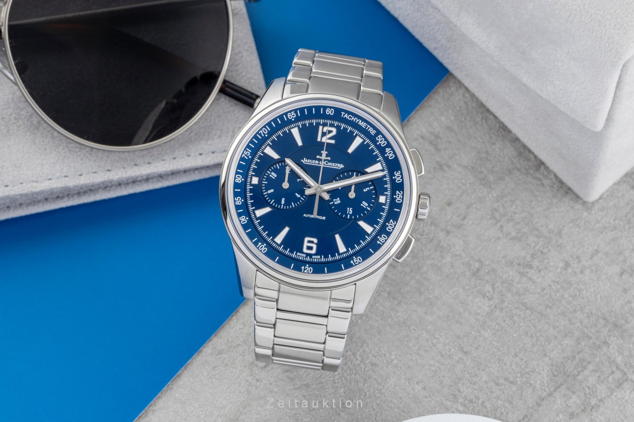 Jaeger LeCoultre Polaris cronógrafo acero automático reloj para caballeros Q9028180 , 842.8.C1.S  [2601982]