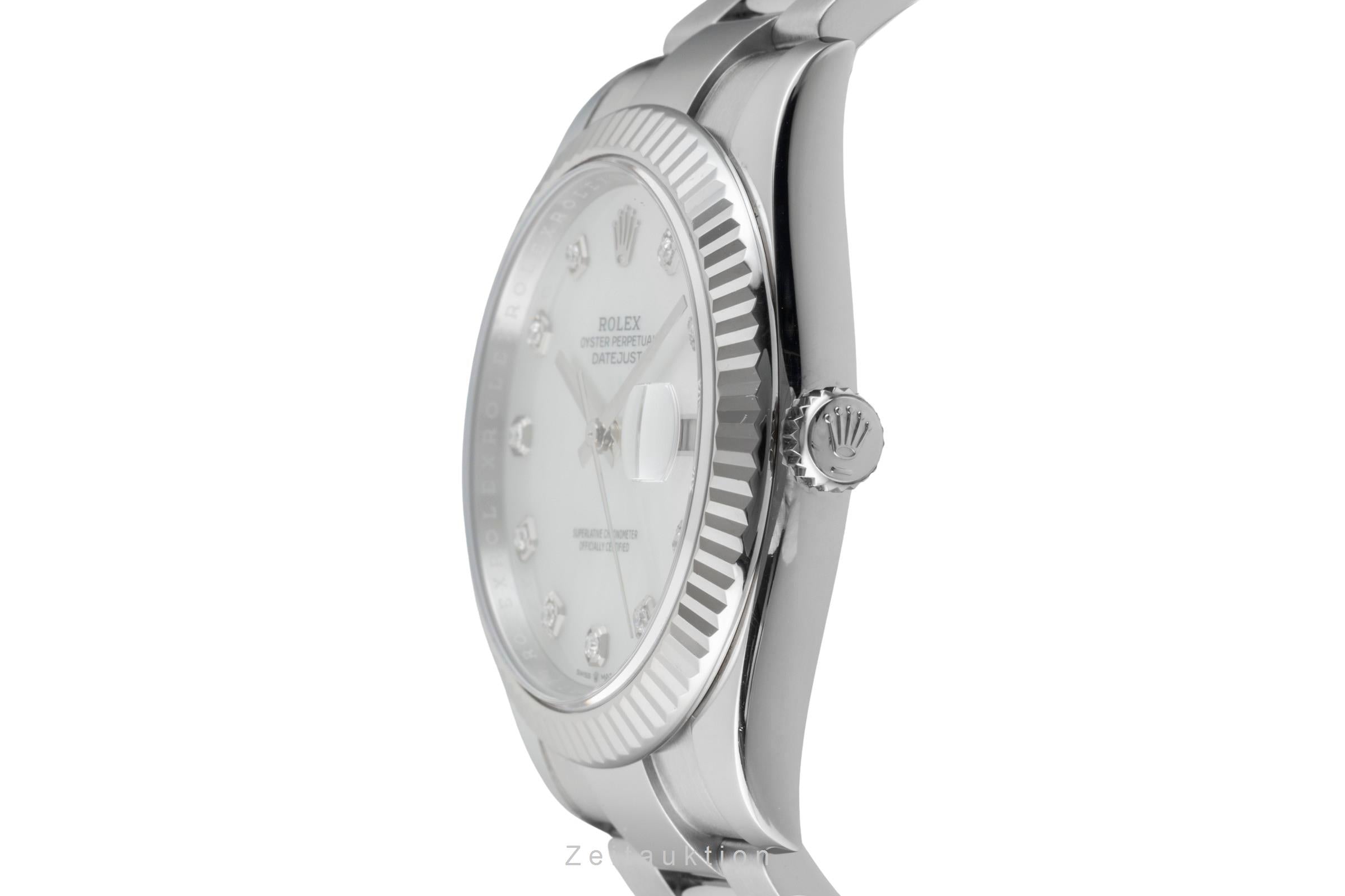 Rolex Datejust steel / white gold automatic men's watch 126334  [2601983]
