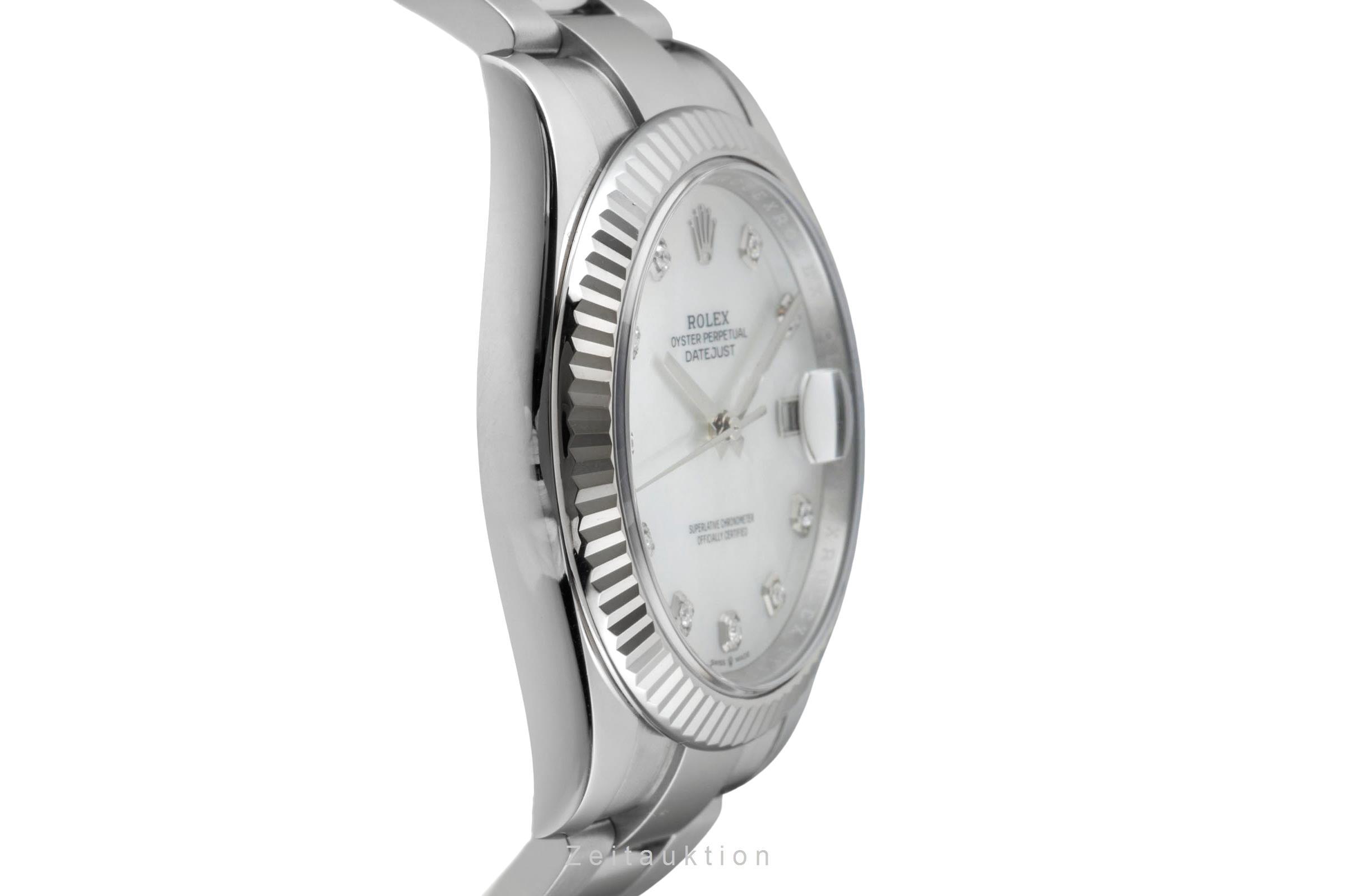 Rolex Datejust steel / white gold automatic men's watch 126334  [2601983]