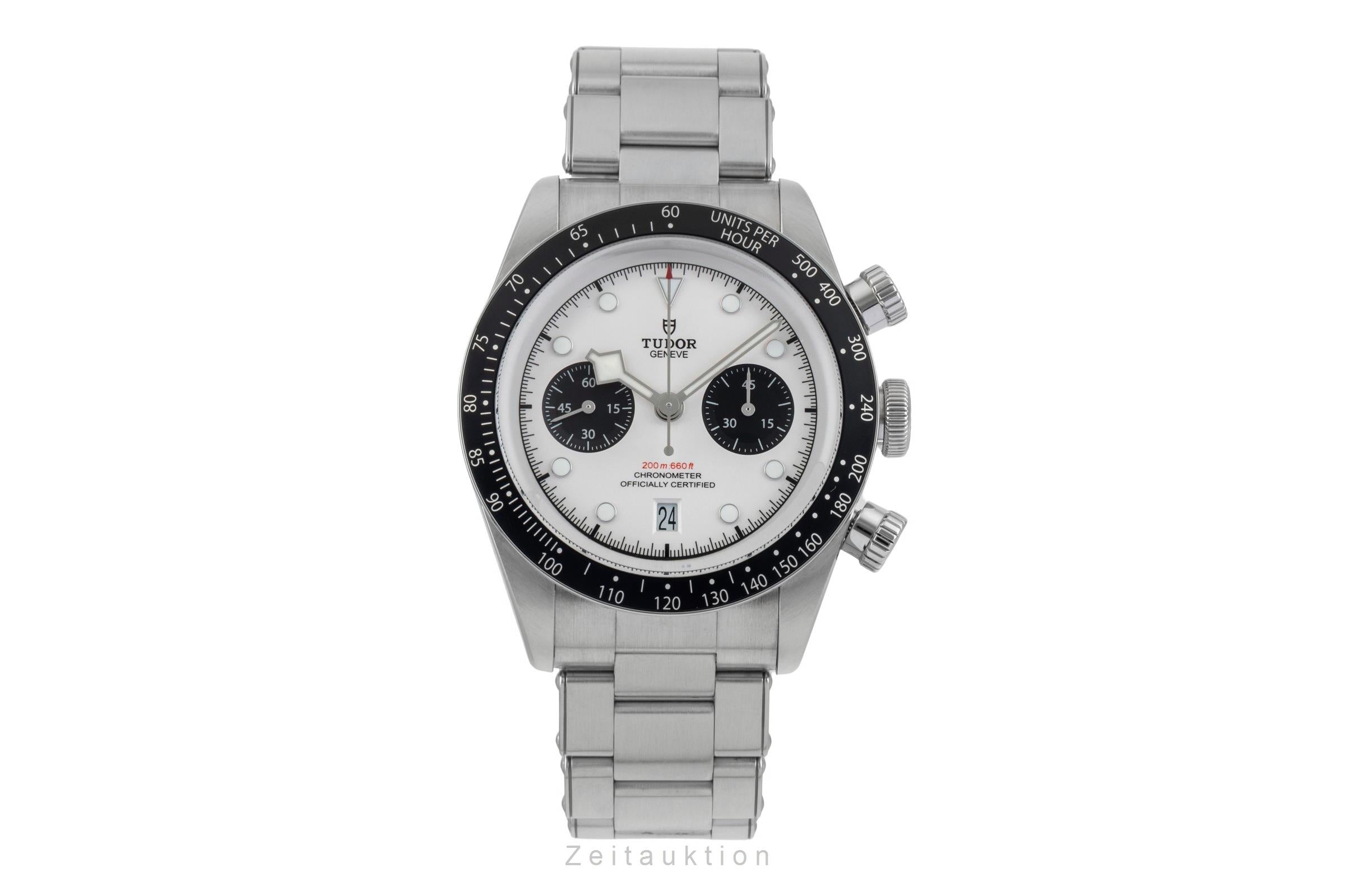 Tudor Black Bay chronographe acier automatique montre pour hommes 79360N  [2601984]