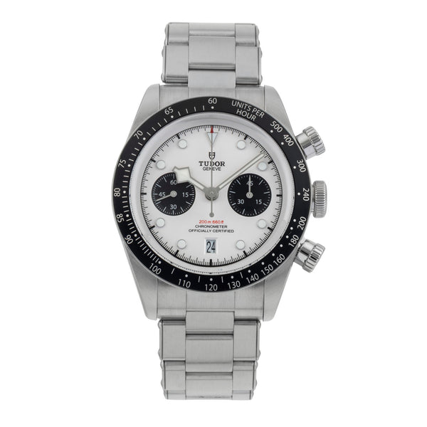 Tudor Black Bay chronographe acier automatique montre pour hommes 79360N  [2601984]