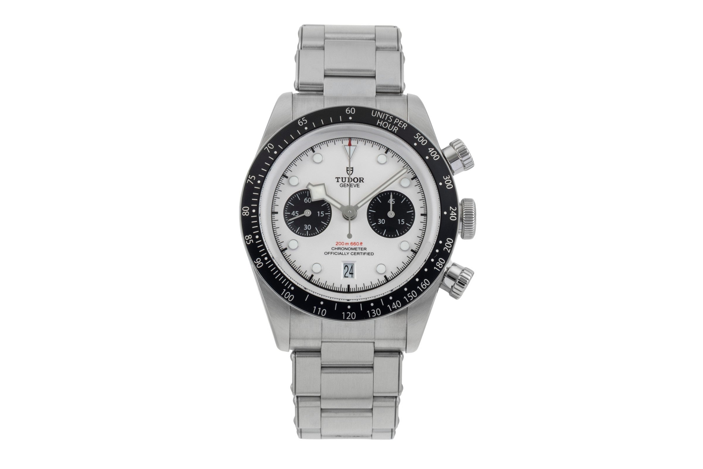 Tudor Black Bay chronographe acier automatique montre pour hommes 79360N  [2601984]