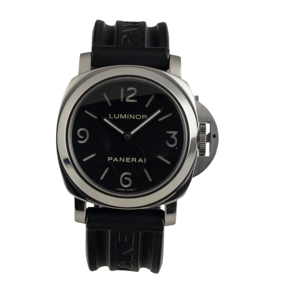 Panerai Luminor Base Handaufzug Edelstahl Herrenuhr Ref. PAM00112 VP: 5700 € [2601986]