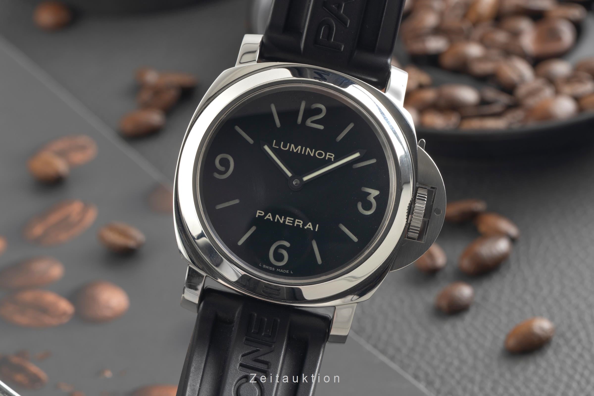 Panerai Luminor  acciaio carica manuale orologio da uomo PAM00112  [2601986]