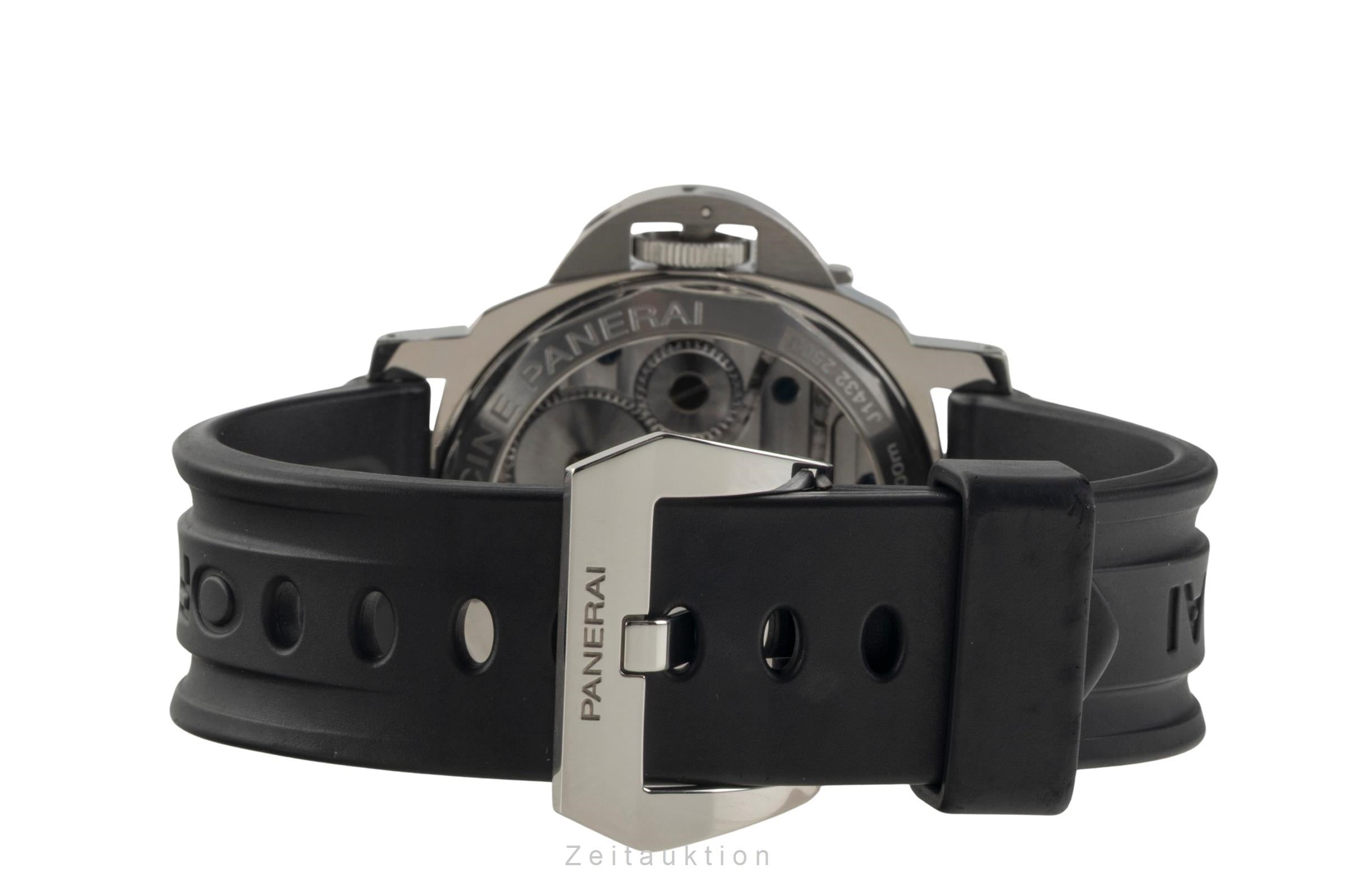 Panerai Luminor Base Handaufzug Edelstahl Herrenuhr Ref. PAM00112 VP: 5700 € [2601986]