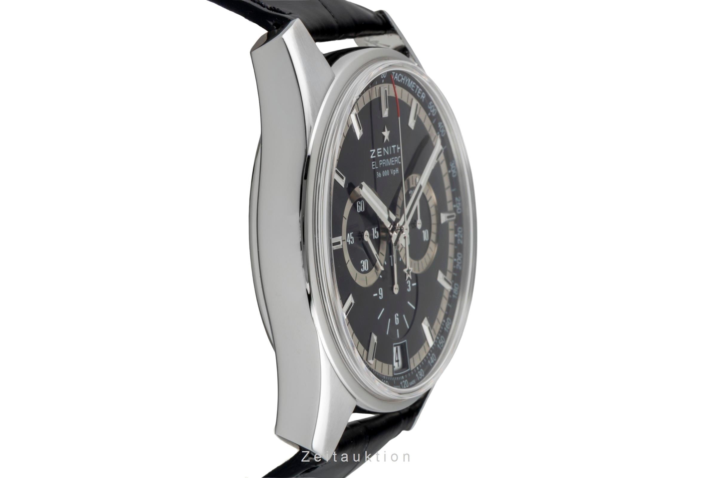 Zenith El Primero chronograph steel automatic men's watch 03.2040.400/21.C496  [2601987]