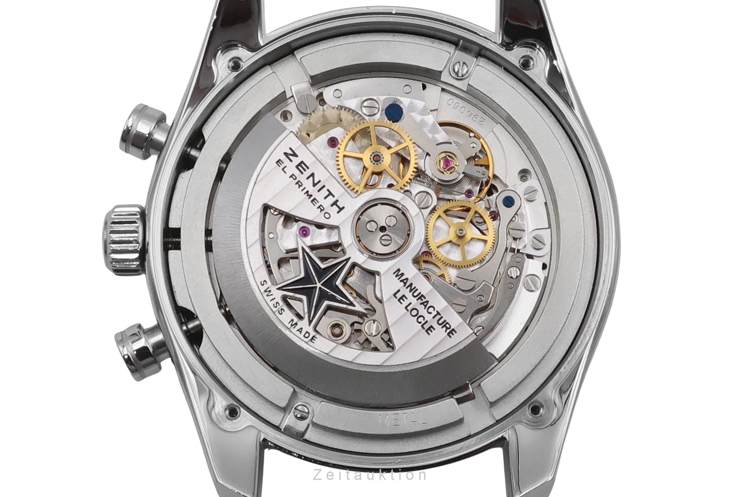 Zenith El Primero chronograph steel automatic men's watch 03.2040.400/21.C496  [2601987]