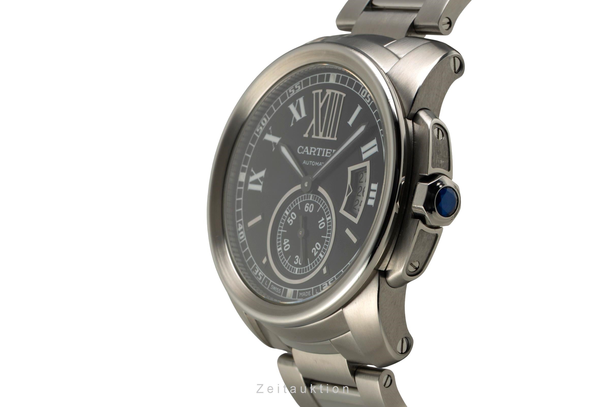 Cartier Calibre de Cartier acier automatique montre pour hommes WSCA0005  [2601990]