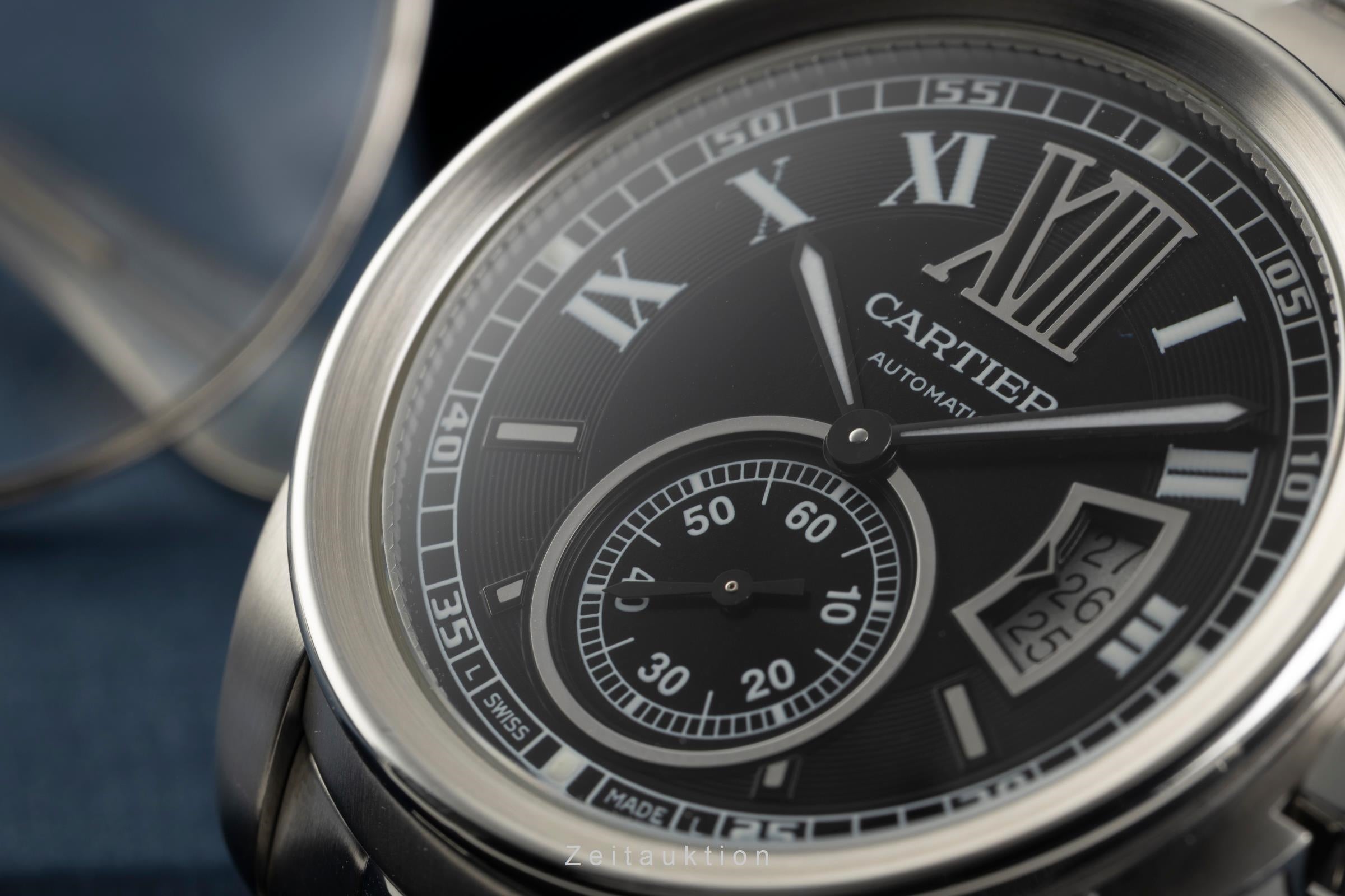 Cartier Calibre de Cartier acier automatique montre pour hommes WSCA0005  [2601990]