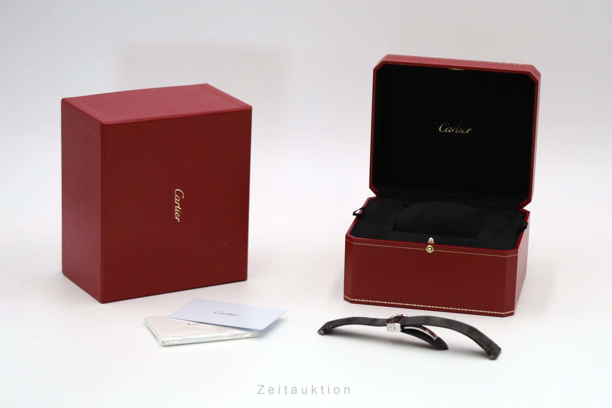 Cartier Santos Stahl Dual Time Herrenuhr Ref. WSSA0076 Box & Papiere 2025 [2601991]