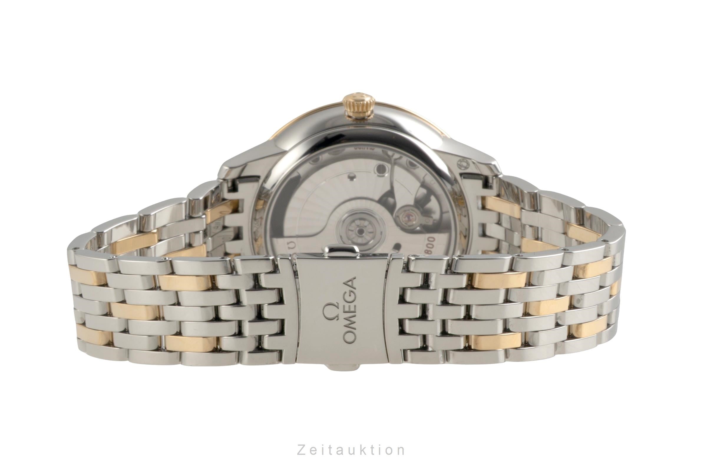 Omega De Ville Stahl / Gold Automatik Damenuhr Ref. 434.20.34.20.05.002 B&P 2024 [2601992]