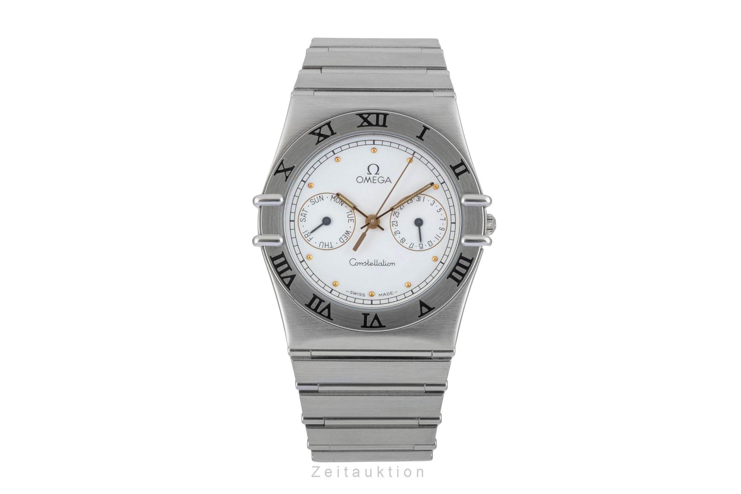 Omega Constellation acero cuarzo reloj para caballeros 396.1070   396.1080  [2601995]