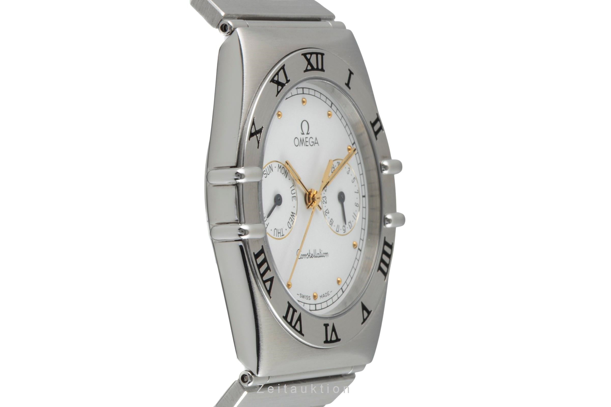Omega Constellation acero cuarzo reloj para caballeros 396.1070   396.1080  [2601995]