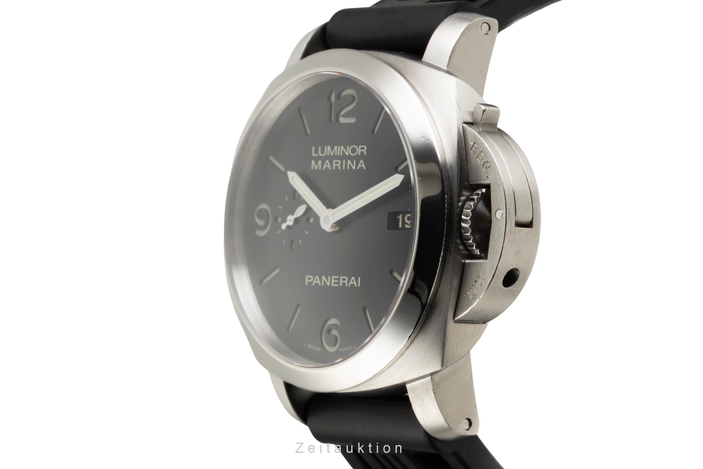 Panerai Luminor Marina acero automático reloj para caballeros PAM00312 LP: 8900EUR  [2601997]