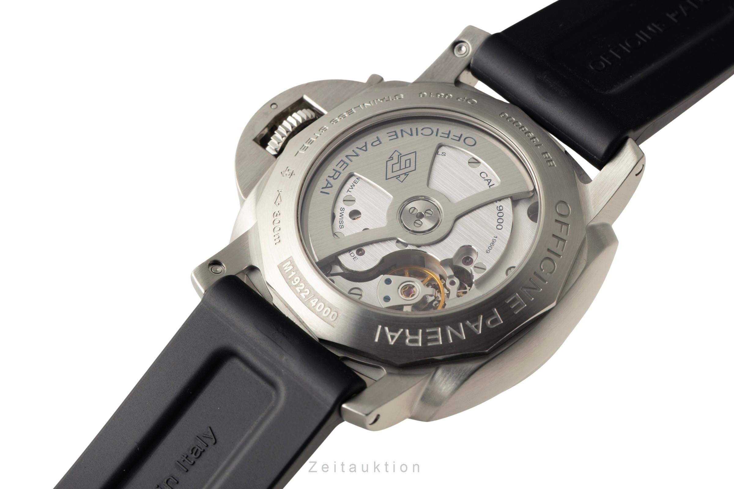 Panerai Luminor Marina acero automático reloj para caballeros PAM00312 LP: 8900EUR  [2601997]